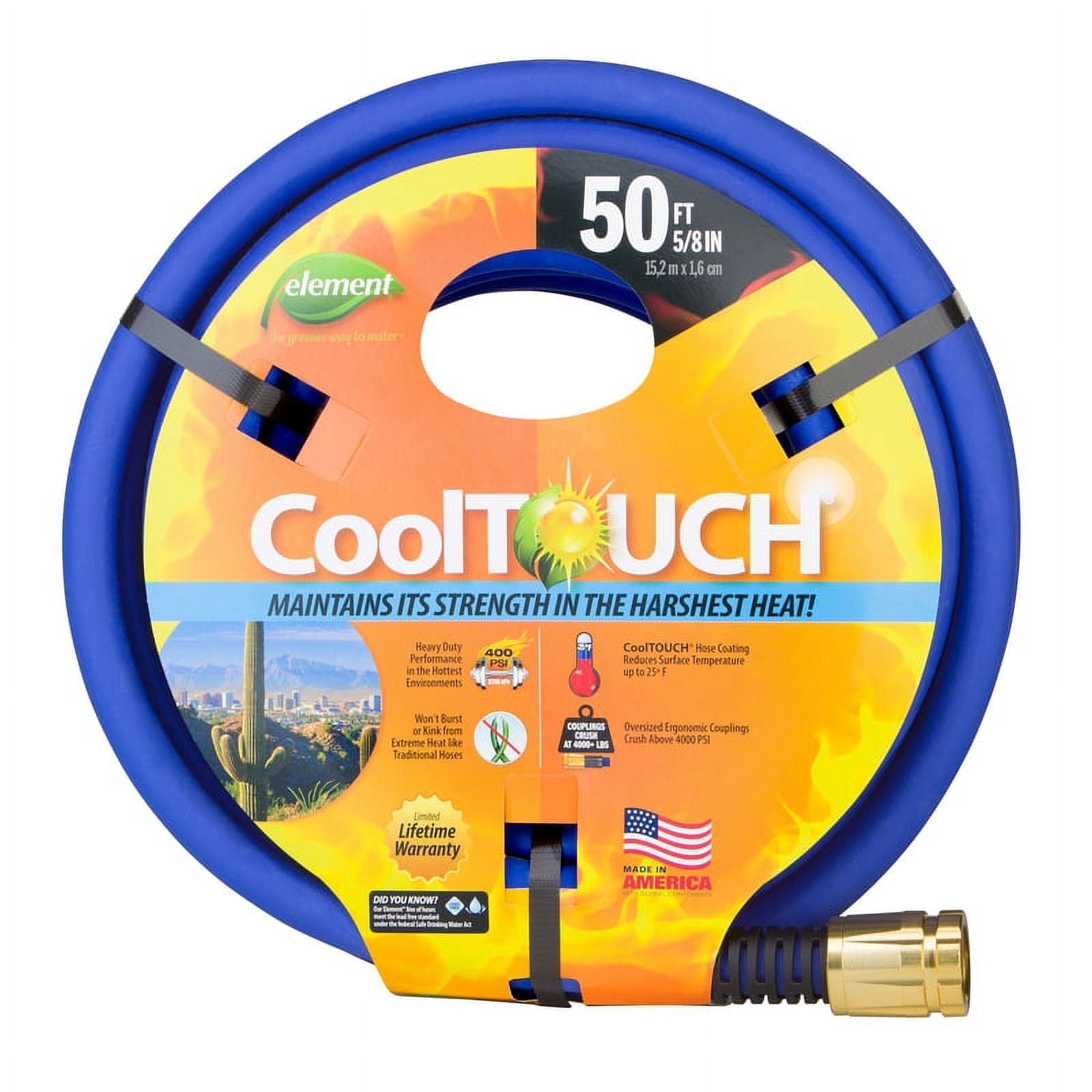 Swan Products Element Cool Touch Garden Hose EasyOptionXY LLC