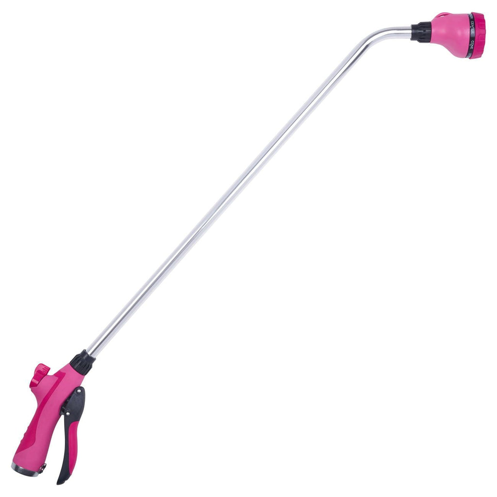 Sprout 8-Pattern 33" Watering Wand in Red