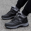Winter Boots Women Men Warm Plush Velcro Snow Boots Climbing Hiking Shoes Pi-Mart