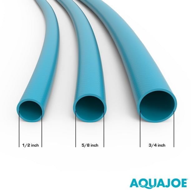 Aqua Joe Superlight 50ft Fiberjacket Max Garden Hose, 5/8" EasyOptionXY LLC