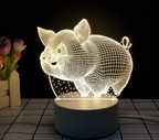 3D Table Night Lamp - SJB-DIAMOND ELITES