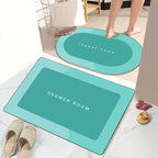 Simple Bathroom Absorbent Non-slip Floor Mat Pi-Mart