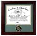 Flag Connections United States Army Certificate of Achievement Frame with Medallion - 8 x 10 inch. The Military Gift Store