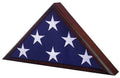 Flag Case for American Veteran - Burial Flag 5' x 9.5' The Military Gift Store
