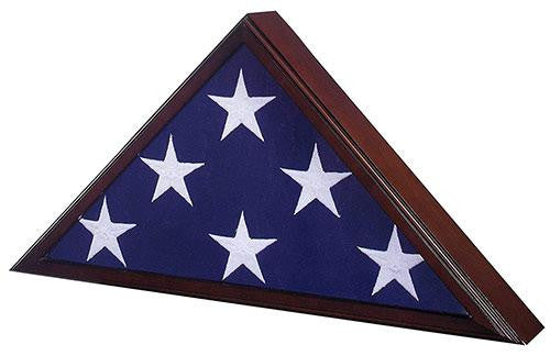 Flag Case for American Veteran - Burial Flag 5' x 9.5' The Military Gift Store