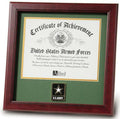 Flag Connections United States Go Army Certificate of Achievement Frame with Medallion (8 x 10 inch) The Military Gift Store