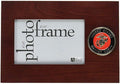 Flag Connections U.S. Marine Corps Medallion 4-Inch by 6-Inch Desktop Picture Frame The Military Gift Store