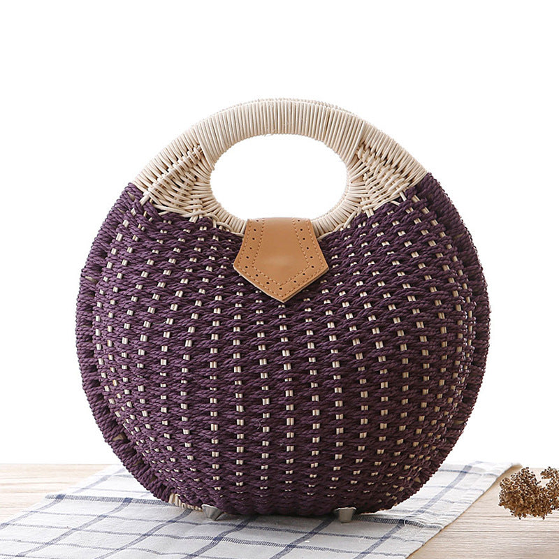 Rattan handbag Pi-Mart