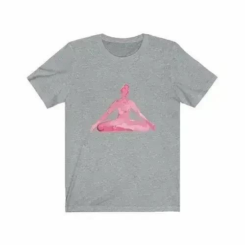 Yoga Meditation Pose Print T-Shirt - SJB-DIAMOND ELITES