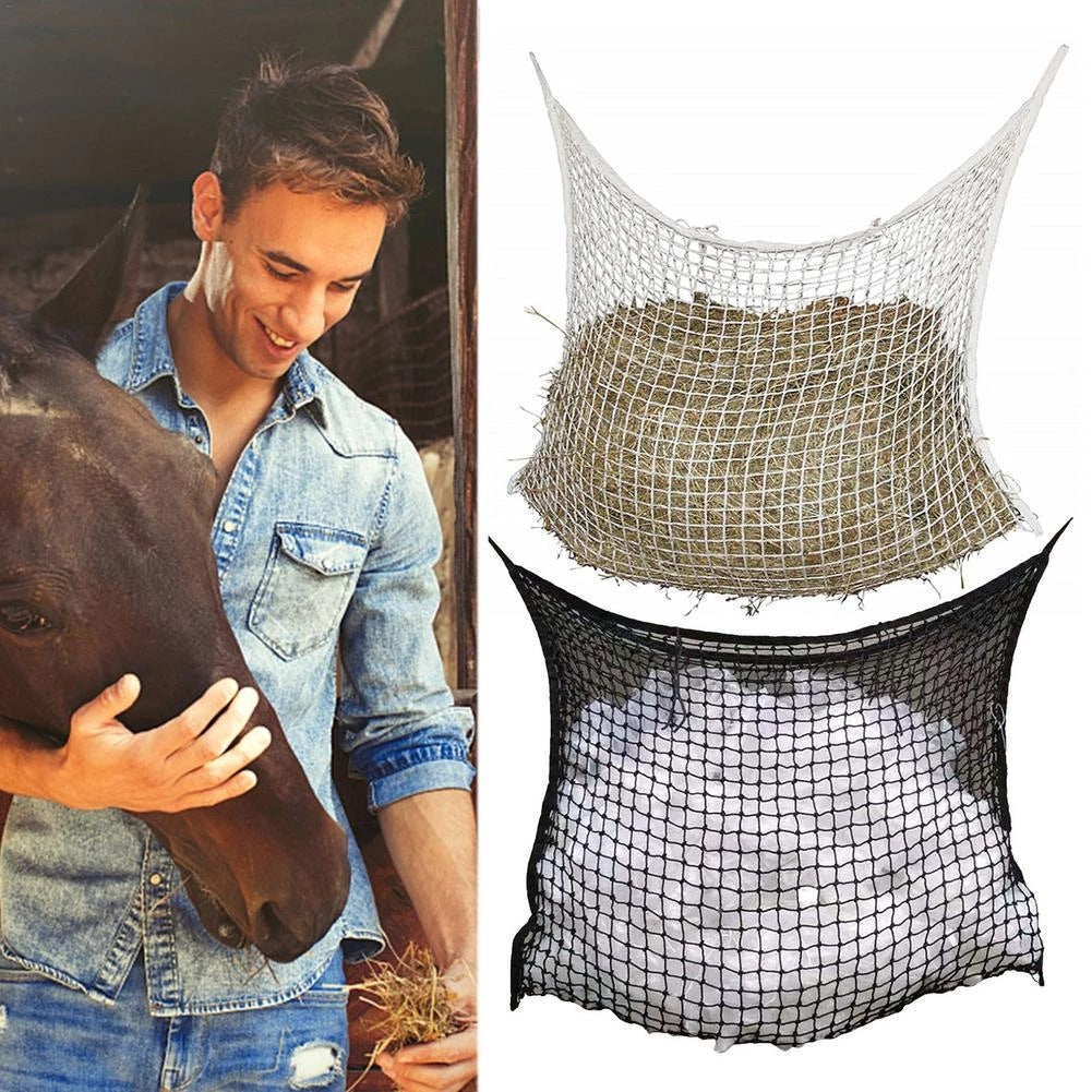 Weaving Grid Horse Hanging Feeding Bag Lootquake LLC