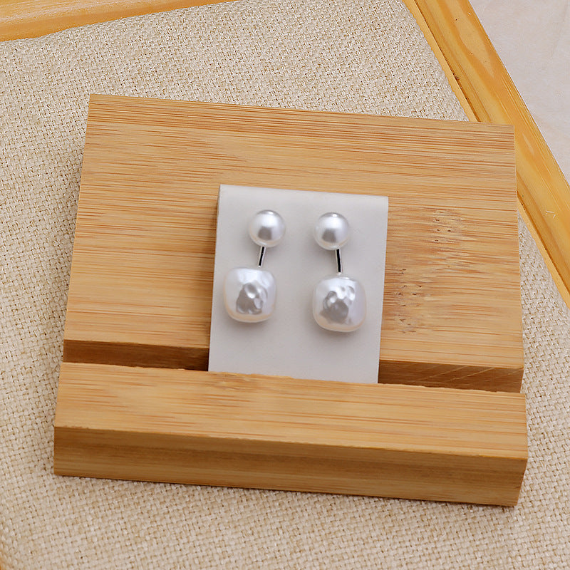 Simple French Irregular Ear Studs Korean Girl Pi-Mart