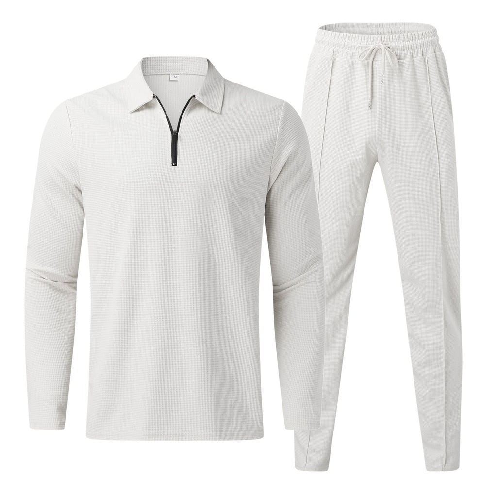 Summer Long-sleeve Pants Two-piece Sports And Leisure Men's Suit Lootquake LLC