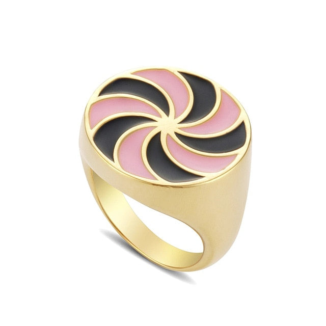 Colorful Sweet Trendy Ring - SJB-DIAMOND ELITES