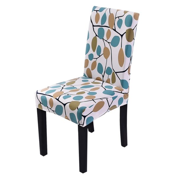 Stretch Chair Cover Dining Room Set One-piece Chair Cushion Pi-Mart