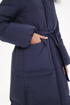 Genuine Silver Fox Down Fill Coat - SJB-DIAMOND ELITES