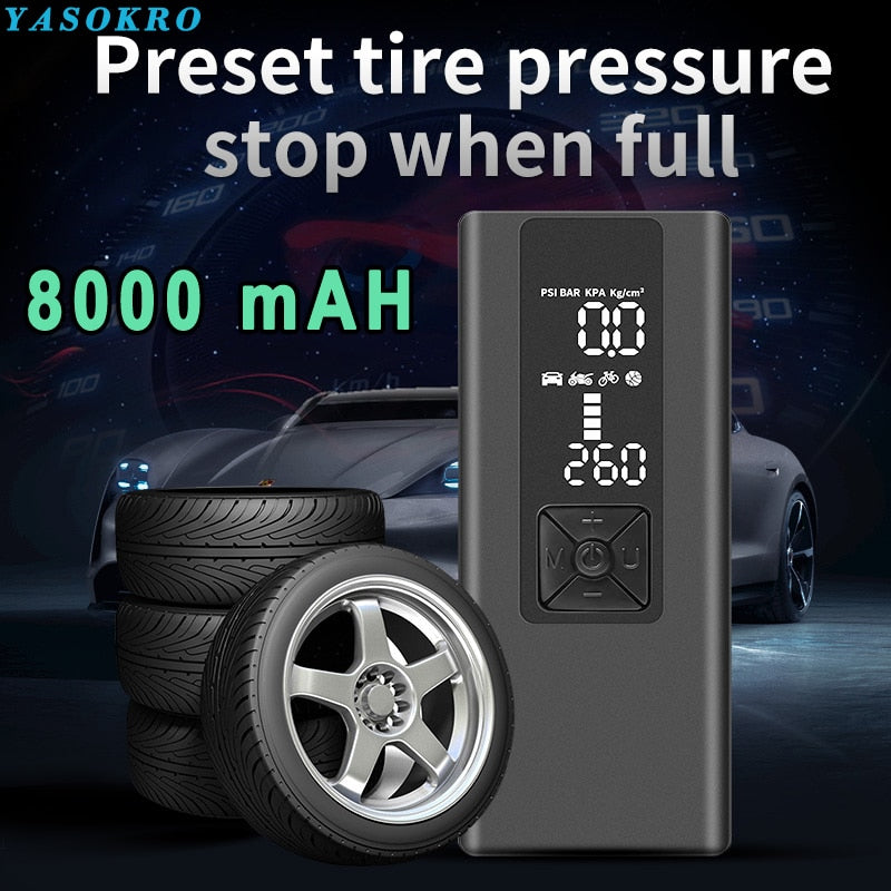 Portable Car Air Compressor - SJB-DIAMOND ELITES