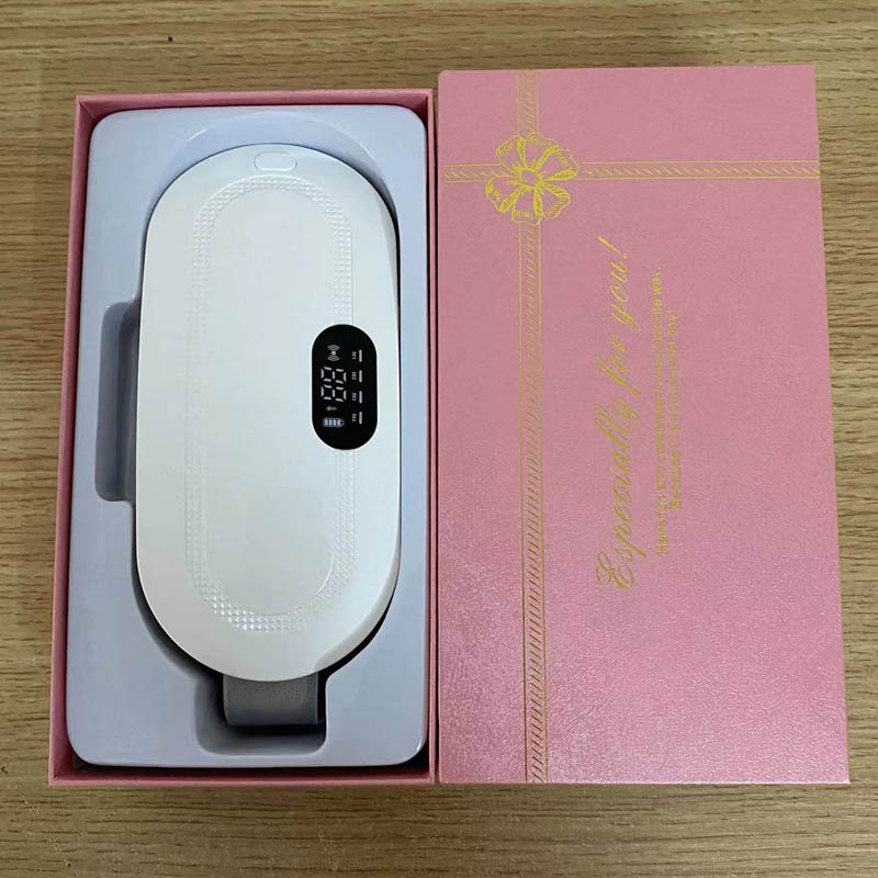 Menstrual Heating Pad Smart Warm Belt Relief Waist Pain Cramps Vibrating Abdominal Massager Electric Waist Belt Device Pi-Mart