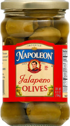 Napoleon Jalapeno Stuffed Olives (12x6.5Oz)