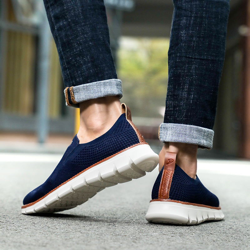 Men's Running Walking Shoes Non Slip Fashion Flats Sneakers Workout Casual Sports Shoes Pi-Mart