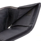 J. Buxton Men's D-Type RFID Three-Fold Vegan Leather, Tan