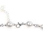 Natural shell beads pearl necklace