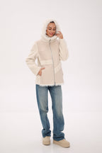 ⇆ Reversible Hooded Wool Blend Jacket - SJB-DIAMOND ELITES