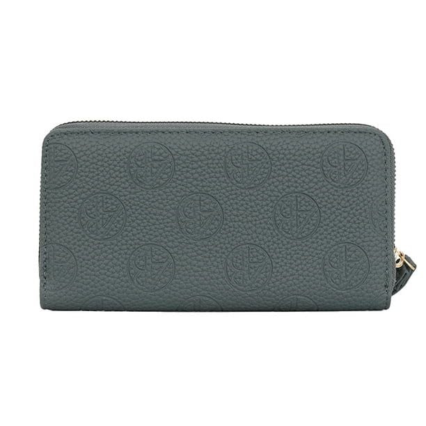Alexis Bendel Women's Zip Around Wristlet Wallet - Large Capacity Travel Clutch with Card Holders, 2 Cash Pockets and Phone Slot