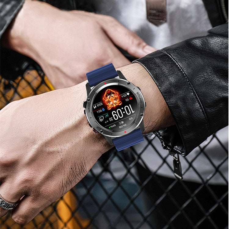 Smartwatch Bluetooth Call Heart Rate Blood Oxygen Blood Pressure Measurement Pi-Mart
