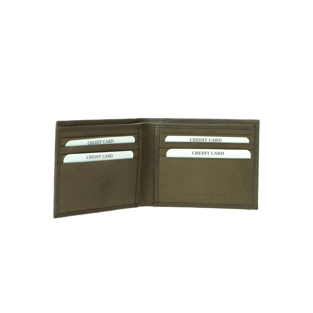 Leather flap Bifold