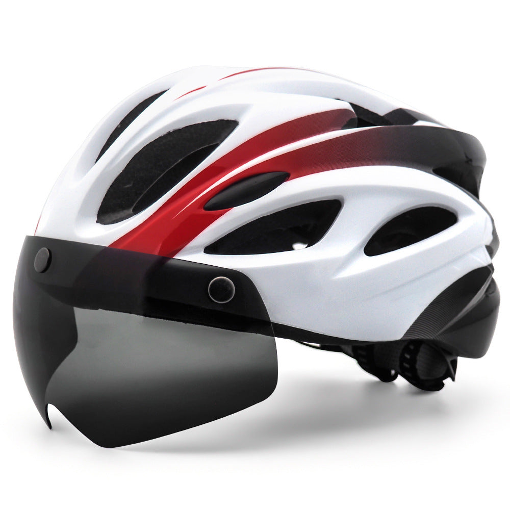 Bicycle Riding Protective Helmet Belt Goggles Lootquake LLC