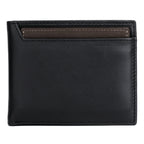 Dopp Men's Alpha RFID ID Convertible Thinfold Leather, Black