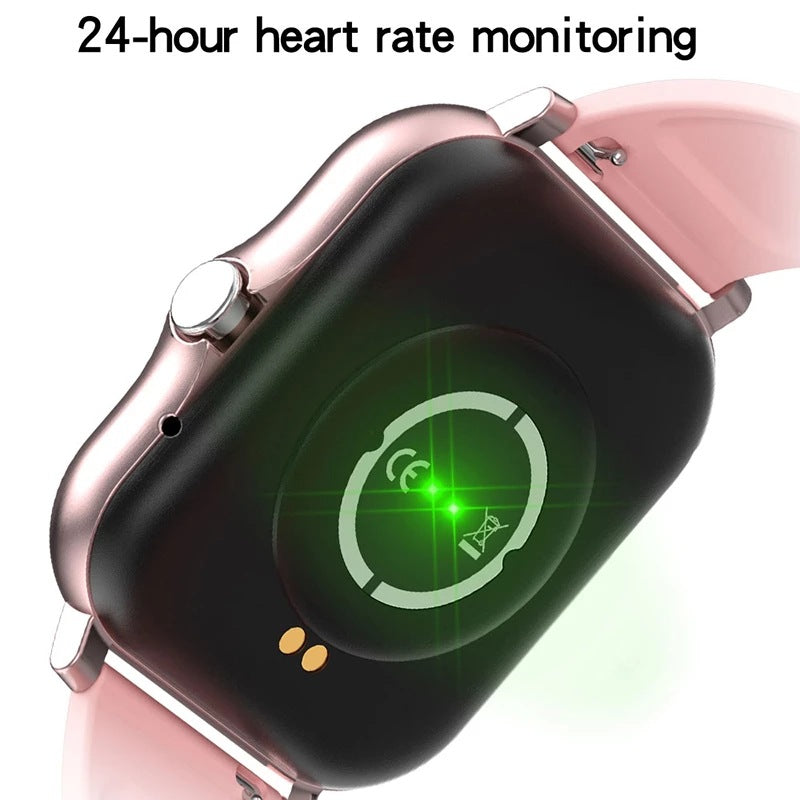 Y13 Smart Watch - 1.69'' Touchscreen Fitness Tracker with Bluetooth Calls, Heart Rate & Sleep Monitoring (Waterproof, Multi-Language) Pi-Mart