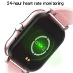 Y13 Smart Watch - 1.69'' Touchscreen Fitness Tracker with Bluetooth Calls, Heart Rate & Sleep Monitoring (Waterproof, Multi-Language) Pi-Mart