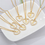 Initials Lette Necklace Pi-Mart