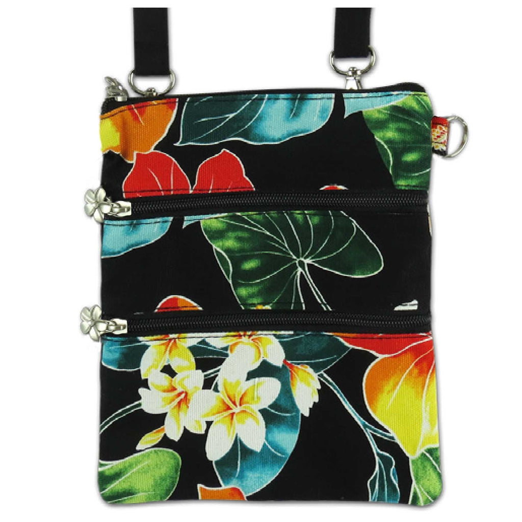 Hibiscus Plumeria Neck Wallet