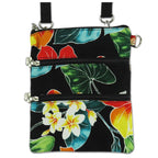 Hibiscus Plumeria Neck Wallet