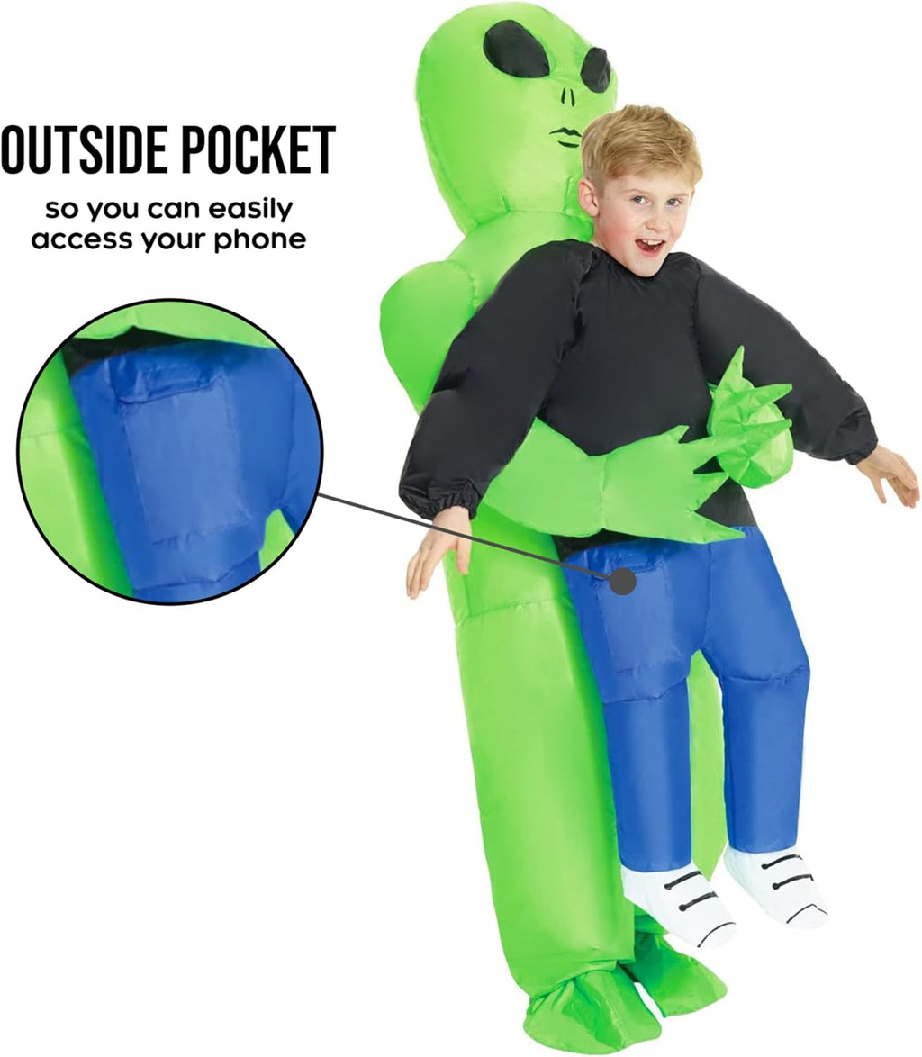 Costume for Kids, Inflated Costume, Kids Inflatable Costume, Child Inflatable Costume, Inflatable Costume Kids, Abducted by Aliens Costume, Blow Up Costume - SJB-DIAMOND ELITES