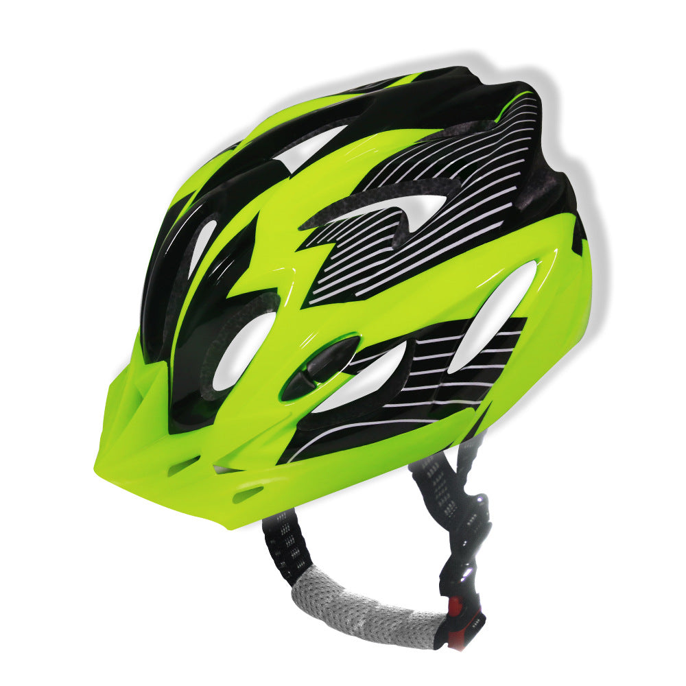 Integrated bicycle riding equipment riding helmet Lootquake LLC