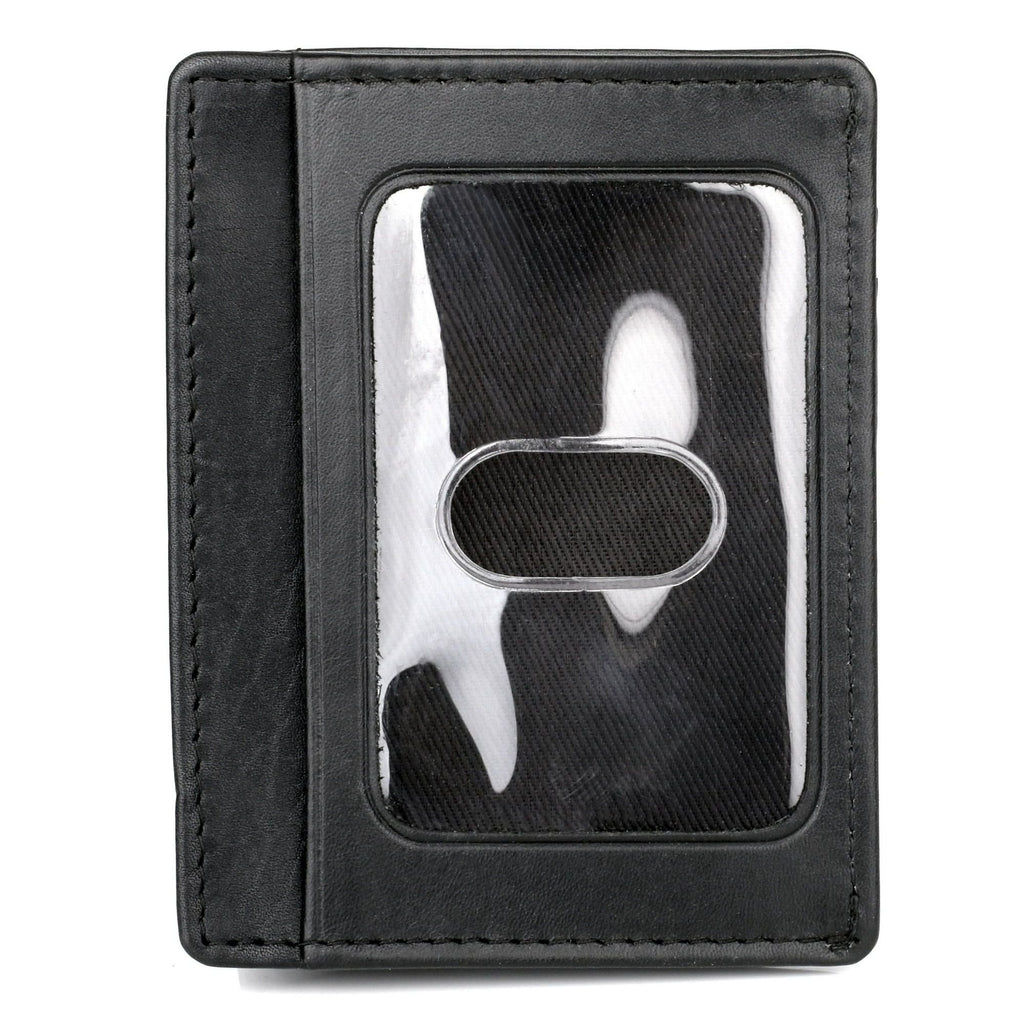 Dopp Men's Regatta Front Pocket Get-Away Leather, Black