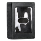Dopp Men's Regatta Front Pocket Get-Away Leather, Black