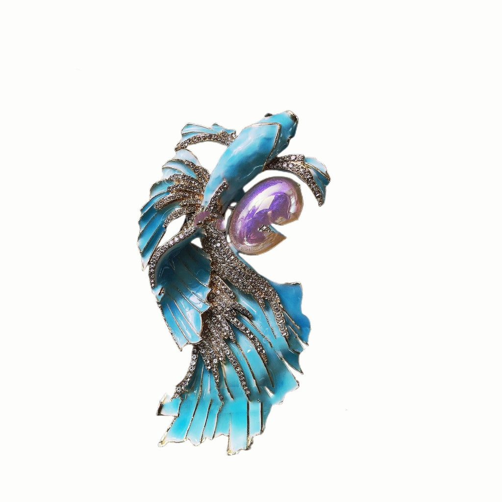 Personalized Year-on-year Fish Fashion Brooch Pi-Mart