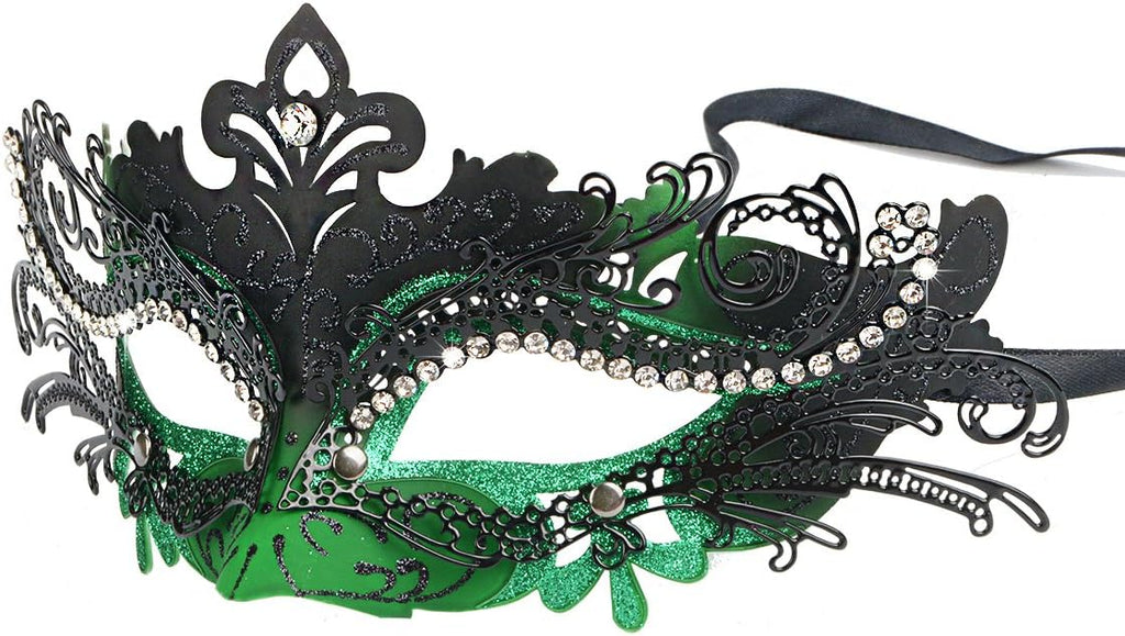 Masquerade Mask, Mardi Gras Deecorations Venetian Masks for Womens - SJB-DIAMOND ELITES