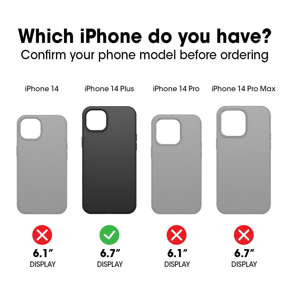 OtterBox Defender Series Pro Case for Apple iPhone 14 Plus - Black EasyOptionXY LLC