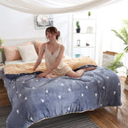 Lamb Velvet Quilt Keeps Warm For Two In Winter Pi-Mart