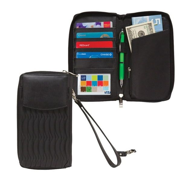 WRISTLET PHONE WALLET TRAVEL ORGANIZER EasyOptionXY LLC