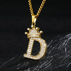 Zircon Alphabet Necklace - SJB-DIAMOND ELITES