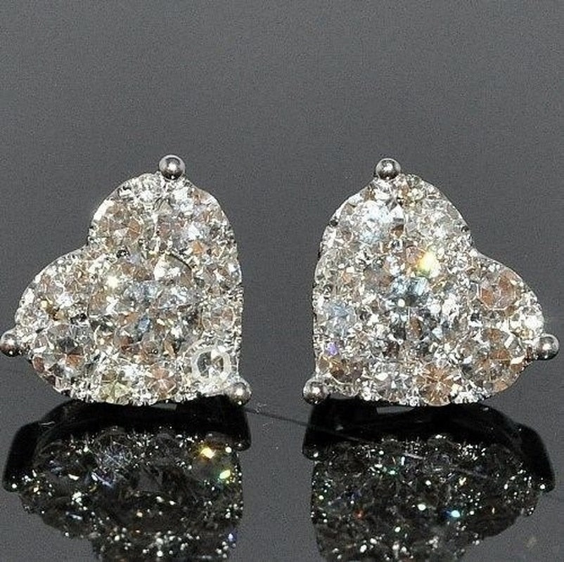 Color Stone Stud Earrings Pi-Mart