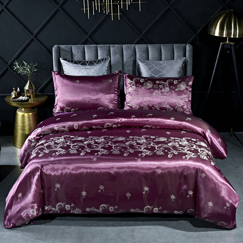 Jacquard duvet cover set Pi-Mart