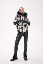 Glacier Fox Collar Down Fill Puffer - SJB-DIAMOND ELITES