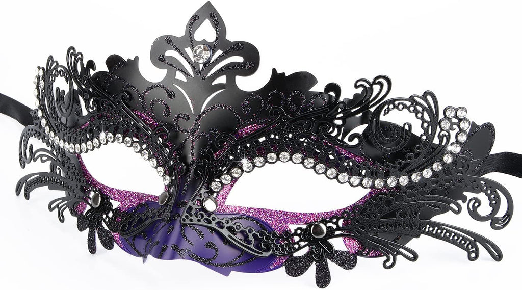 Masquerade Mask, Mardi Gras Deecorations Venetian Masks for Womens - SJB-DIAMOND ELITES